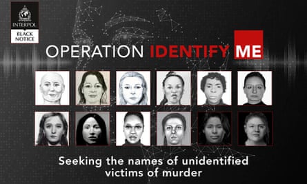Interpol's Operation Identify Me features a number of other female murder victims.