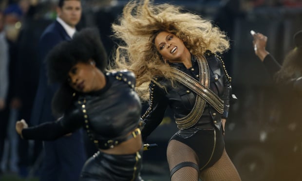 Beyonce at the NFL Super Bowl 50