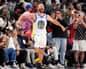 Stephen CurryGolden State Warriors guard Stephen Curry celebrates after scoring during the second half of an NBA play-in tournament basketball game against the LA Clippers, Wednesday, April 15, 2026, in Inglewood, Calif. (AP Photo/Mark J. Terrill)