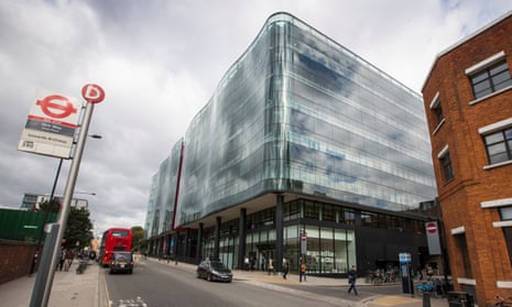 The Guardian’s offices in King’s Cross, central London.