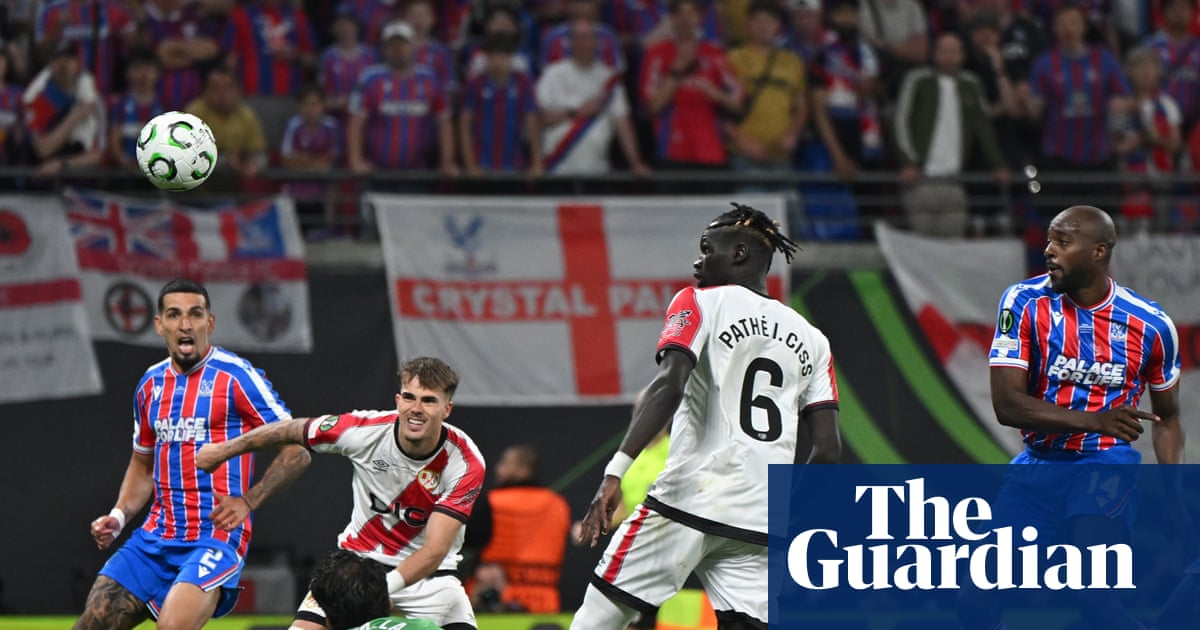 Jean-Philippe Mateta celebrates scoring for Crystal Palace