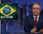 John Oliver on Brazil’s Flávio Bolsonaro: ‘Fearmongering and flagrant daddy issues’
