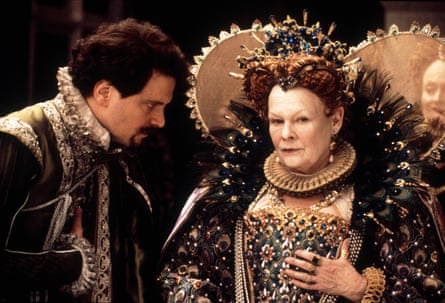 Colin Firth and Judi Dench in Shakespeare in Love.