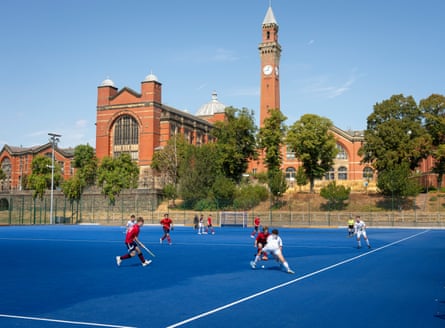 Activity … new sports pitches are among major refurbishments.