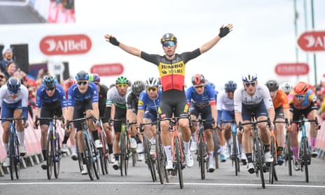 Wout van Aert takes victory at the Tour of Britain