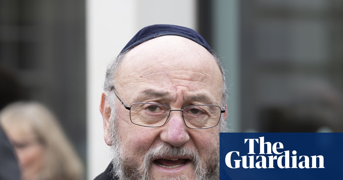 Chief rabbi urges ‘national soul-searching’ after Manchester synagogue attack