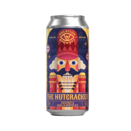 Vocation Brewery The Nutcracker, a 5.5% Chestnut & Vanilla Winter Ale, 440ml