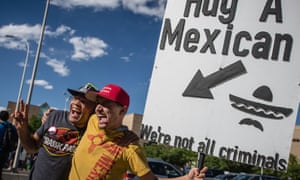 Mexican activists on the campaign trail.
