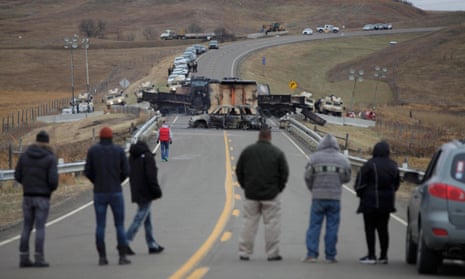 Dakota Access pipeline protesters