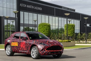 The Aston Martin DBX.
