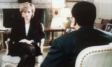 The Princess of Wales is interviewed by the BBC’s Martin Bashir for Panorama on 20 November 1995