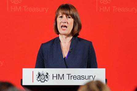 Chancellor of the exchequer Rachel Reeves