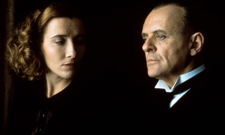Emma Thompson and Anthony Hopkins in The Remains of the Day.