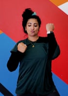 Coco Khan dancing.