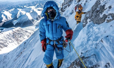 Melissa Arnot on her ascent in May. Arnot is the first American woman to successfully summit Everest without supplemental oxygen.