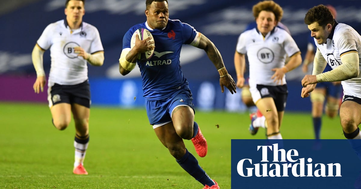 Virimi Vakatawa scores decisive try in Frances win over Scotland