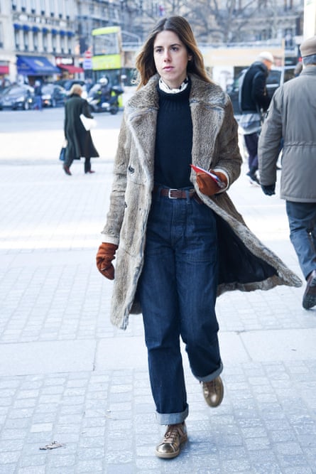 The double tuck, spotted at Paris fashion week, January 2017