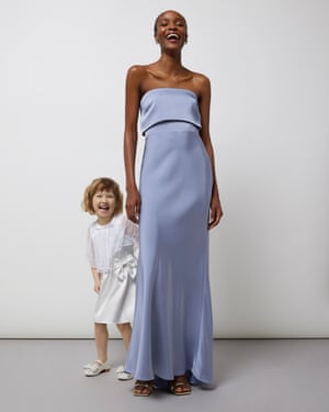 xxxRiver Island’s first wedding occasion collection has the whole bridal party covered, including mix-and-match bridesmaid and flower girl dresses and menswear suiting. Gowns, from £80 - £95, riverisland.com