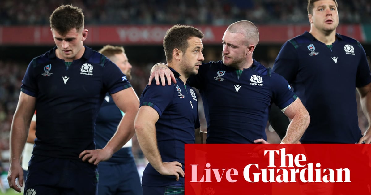 Japan 28-21 Scotland: Rugby World Cup 2019 – as it happened