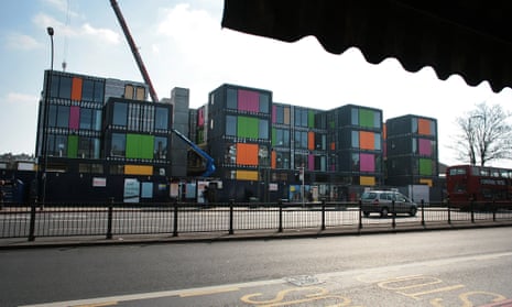 Modular homes in Ladywell, south-east London
