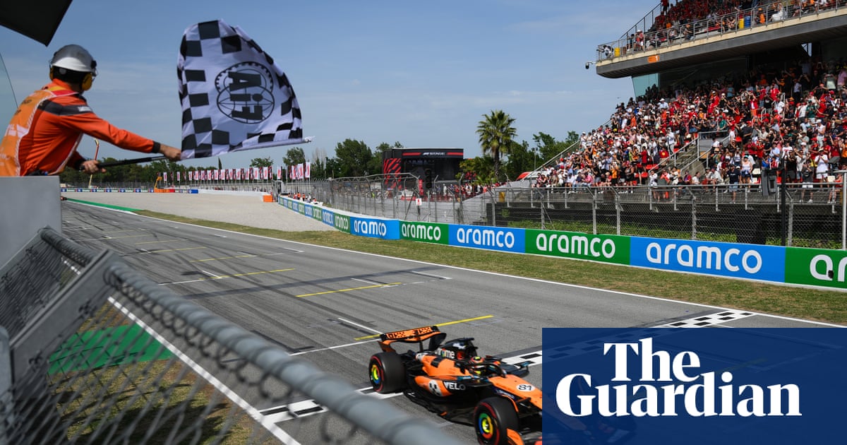 Piastri leads McLaren one-two in Spanish F1 GP as Verstappen pays penalty