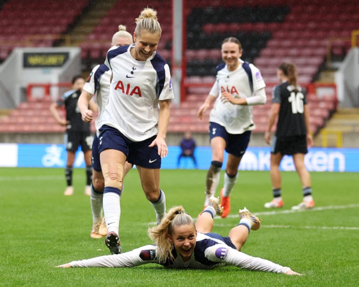 Why Tottenham Women have provided distraction from the gloom of watching men’s team | Mark Burton