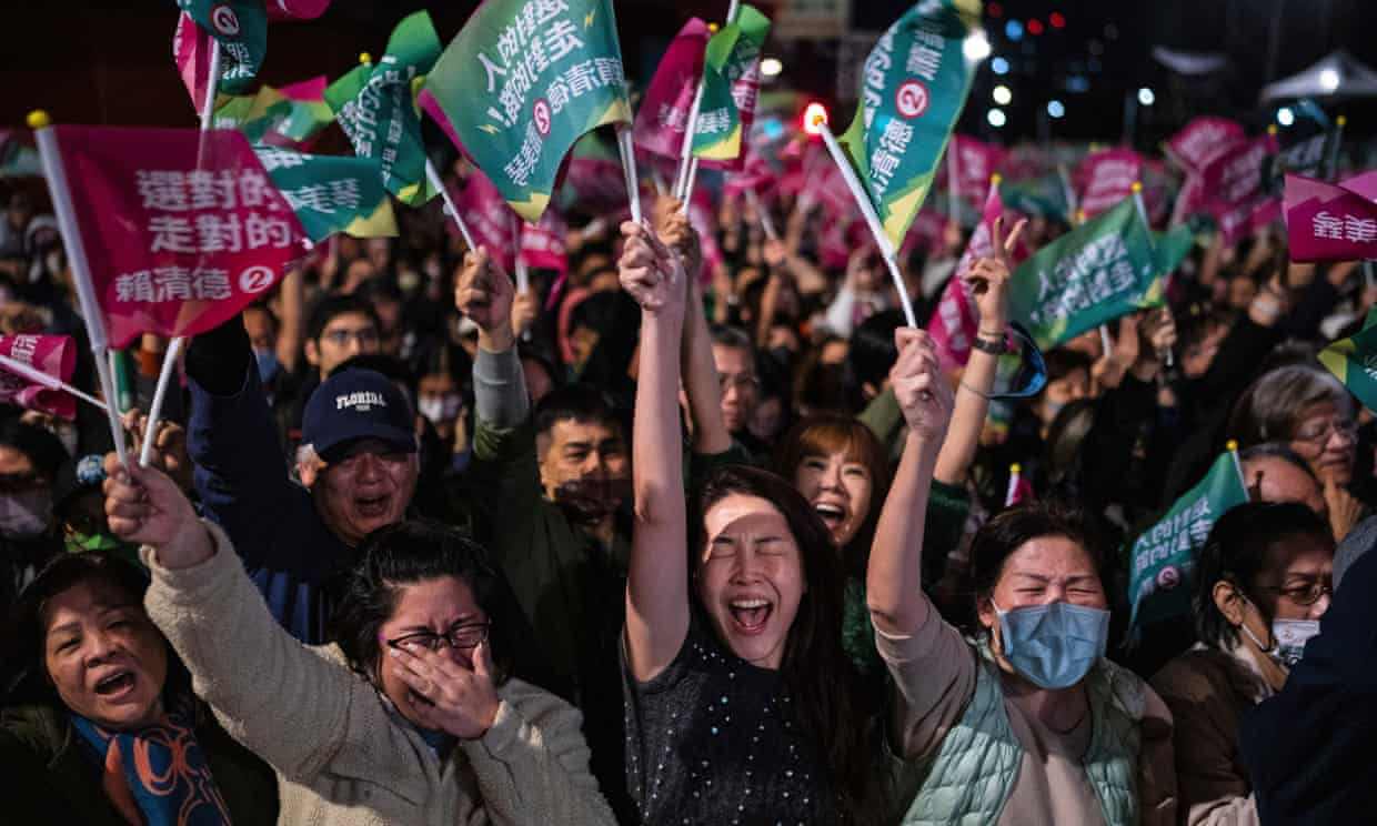 Taiwan election: global leaders draw Beijing’s ire for congratulating new president (theguardian.com)