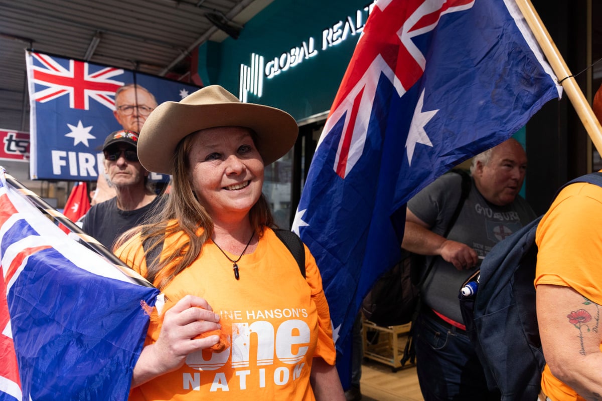 One Nation supporters