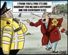 Pete Songi on Andrew Mountbatten-Windsor’s legal action against the police – cartoon