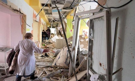 Mariupol city council said the maternity and children’s hospital had been destroyed, describing the destruction as colossal.