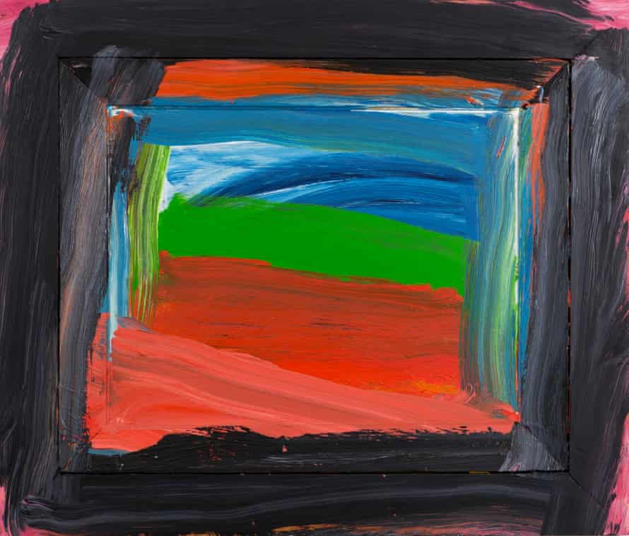Going to America by Howard Hodgkin (1999).