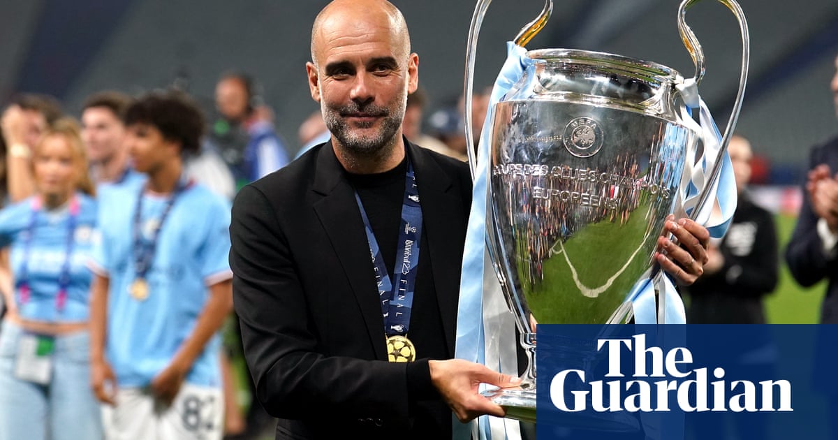 ‘We deserve to continue’: Guardiola explains his reasons for staying at Manchester City – video ‘We deserve to continue’: Guardiola explains his reasons for staying at Manchester City – video