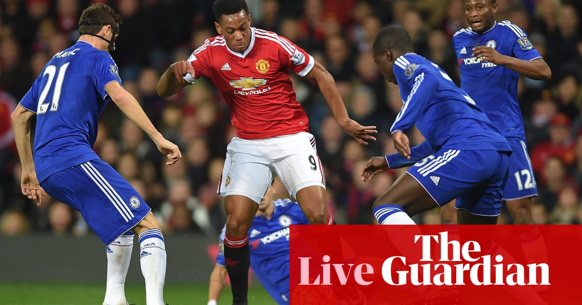 Manchester United Vs Chelsea Live Guardian Manchester United 0-0 Chelsea: Premier League – as it happened