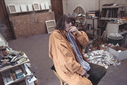 Painter Joan Mitchell, 1991.