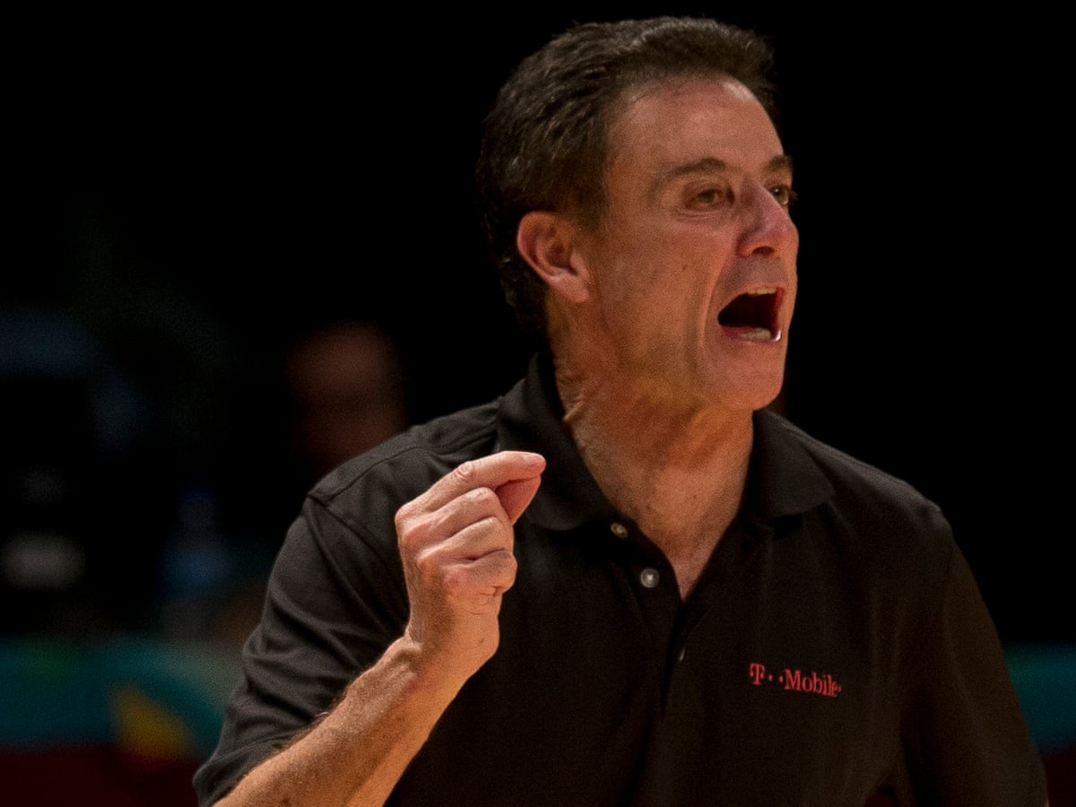 Louisvilles Rick Pitino Restrained After Confronting Abusive Unc Fan College Basketball The Guardian Louisvilles Rick Pitino Restrained After Confronting Abusive Unc Fan College Basketball The Guardian
