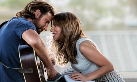 The price of fame … Bradley Cooper and Lady Gaga in A Star Is Born.