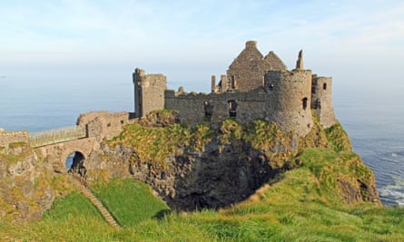 Dunluce castle, in County Antrim