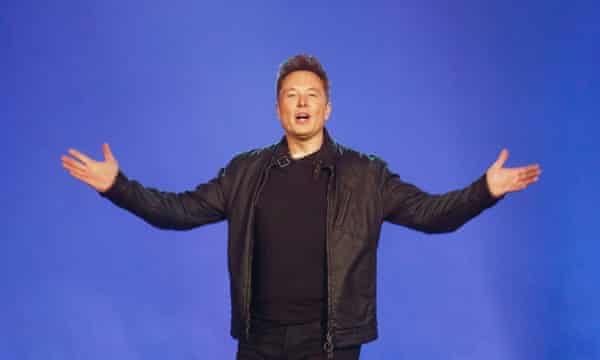 Elon Musk at Tesla’s design studio, in Hawthorne, California, earlier this month.