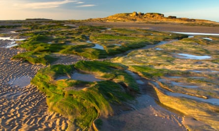 The coast near West Kirby on the Wirral peninsula.