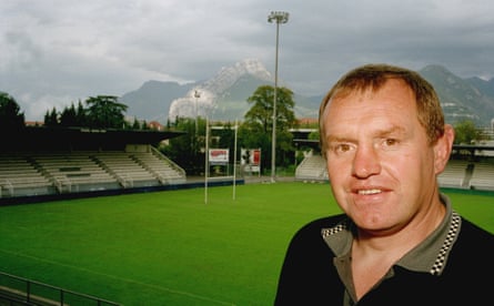 Dean Richards at Grenoble in 2015.