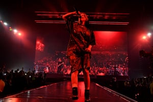 Billie Eilish performing earlier this month in Miami.