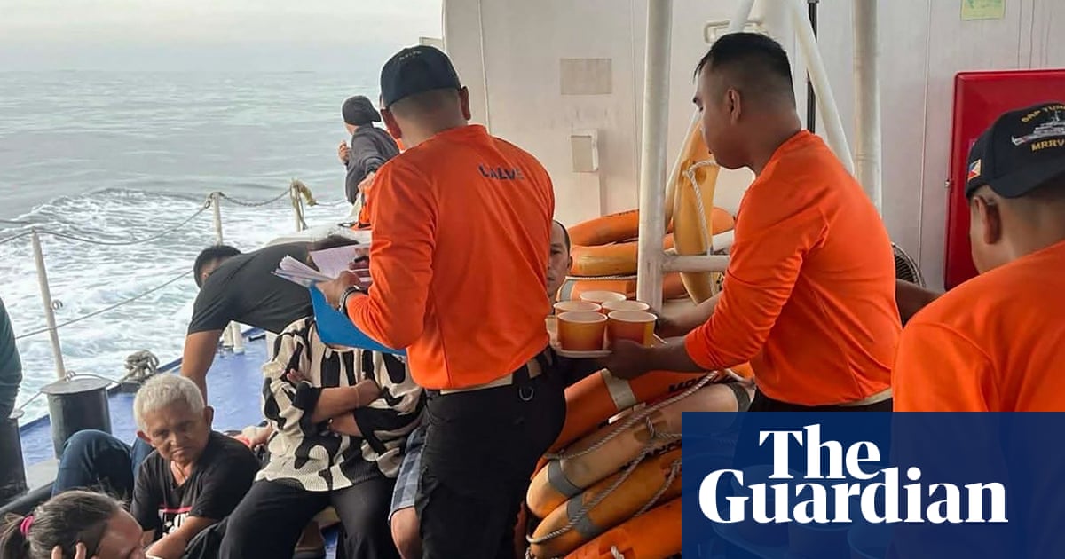 Philippines ferry with 350 on board capsizes leaving 15 dead and dozens missing