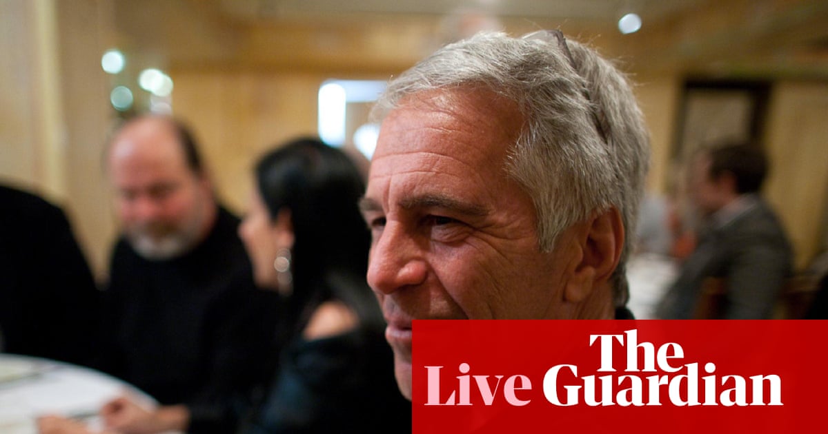 Trump administration releases Epstein files after months of wrangling and public outcry – live