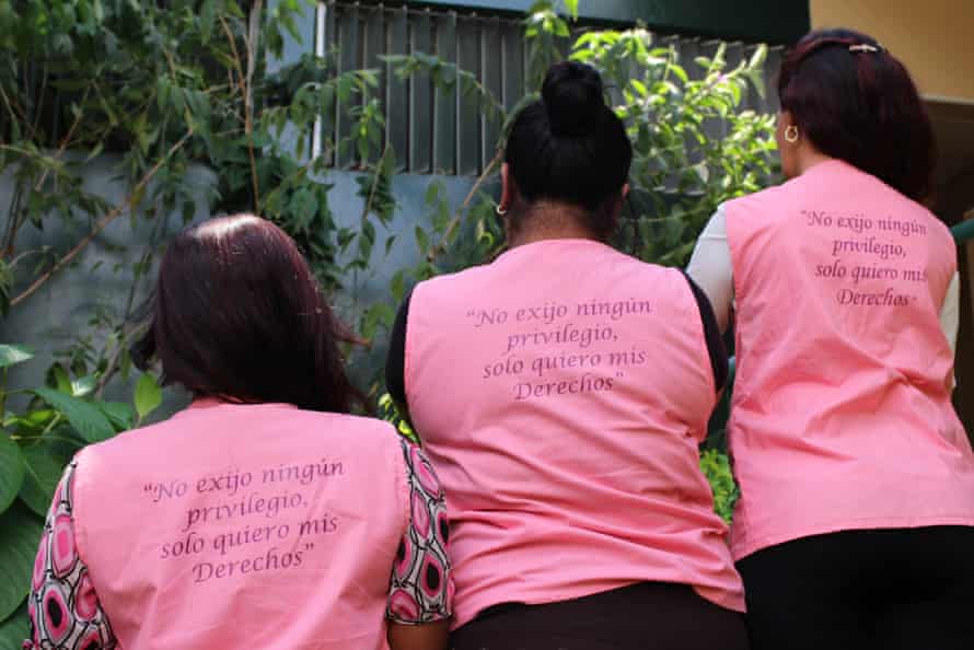 Défenseurs des droits des travailleuses du sexe de la Colectiva Venus à San Salvador