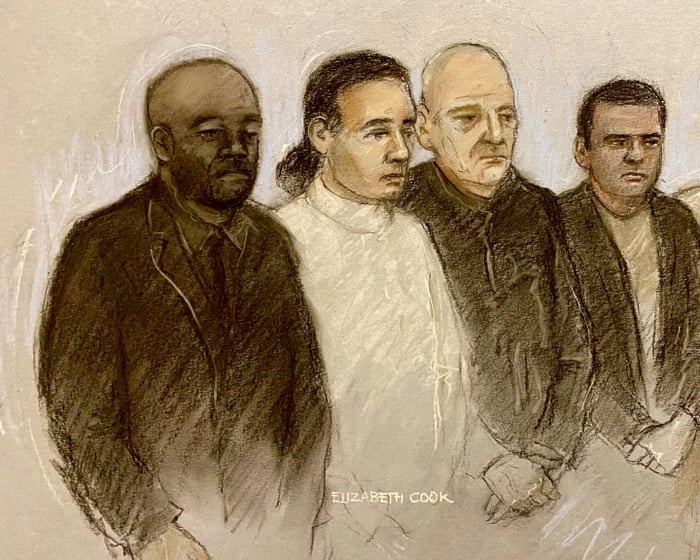 Jury selected for trial of four accused of sexually assaulting man’s drugged ex-wife
