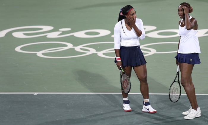 Venus and Serena Williams crash out in first round as Czechs post huge upset | Serena Williams | The Guardian