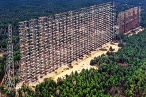 Duga - a Soviet early-warning radar system at Chernobyl