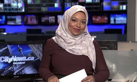 Reporter Becomes Canada S First Hijab Clad News Anchor Islamic Veil The Guardian