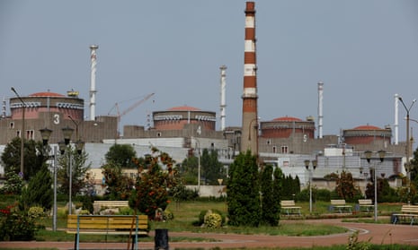 The nuclear power plant in Zaporizhzhi