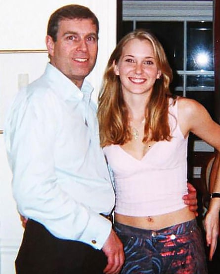 Prince Andrew allegedly with Virginia Roberts, now Giuffre, in 2001.